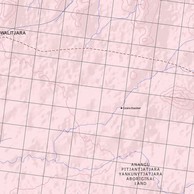 Getlost Map 5045 CAROLINE Topographic Map V14d 1:75,000 Preview 2