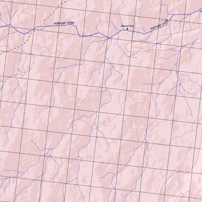 Getlost Map 5445 EATERINGINNA Topographic Map V14d 1:75,000 Preview 3