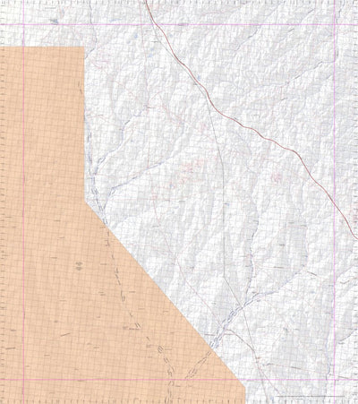Getlost Map 5740 MABEL CREEK Topographic Map V14d 1:75,000 Preview 1