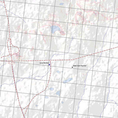 Getlost Map 5740 MABEL CREEK Topographic Map V14d 1:75,000 Preview 2
