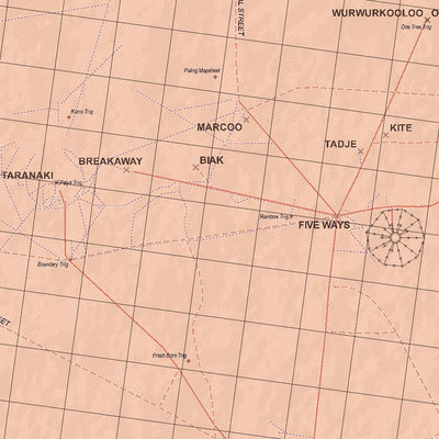 Getlost Map 5238 PALING Topographic Map V14d 1:75,000 Preview 3