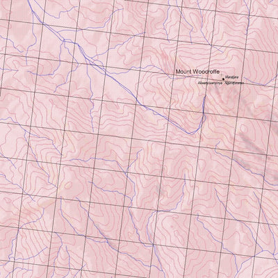 Getlost Map 5245 WOODROFFE Topographic Map V14d 1:75,000 Preview 3