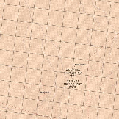 Getlost Map 5538 MOONBI Topographic Map V14d 1:75,000 Preview 2