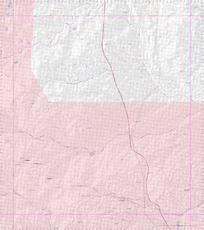 Getlost Map 5544 AGNES CREEK Topographic Map V14d 1:75,000 Preview 1