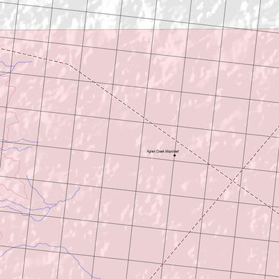 Getlost Map 5544 AGNES CREEK Topographic Map V14d 1:75,000 Preview 2