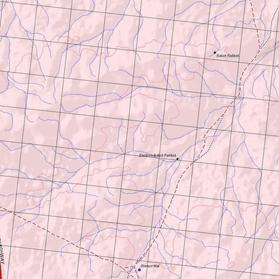 Getlost Map 5544 AGNES CREEK Topographic Map V14d 1:75,000 Preview 3