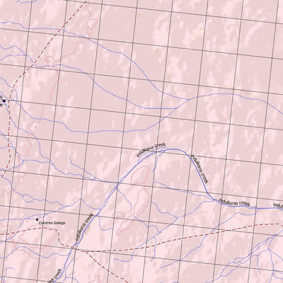 Getlost Map 5644 UNGALOOTANNA Topographic Map V14d 1:75,000 Preview 3