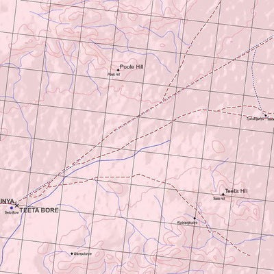 Getlost Map 5343 CARMEENA Topographic Map V14d 1:75,000 Preview 3