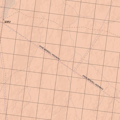 Getlost Map 5340 EMU Topographic Map V14d 1:75,000 Preview 3