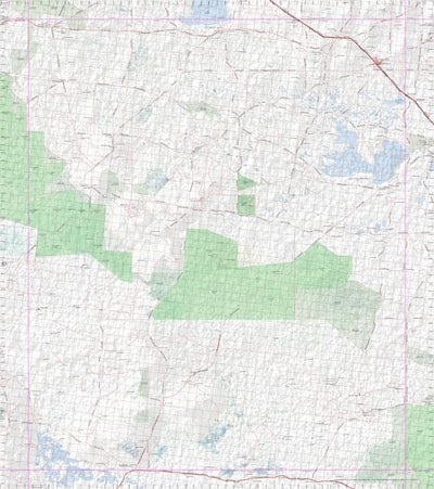Getlost Map 5931 DAMPER Topographic Map V14d 1:75,000 Preview 1