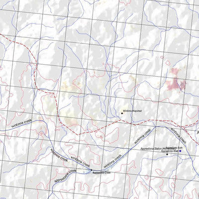 Getlost Map 5742 WINTINNA Topographic Map V14d 1:75,000 Preview 2
