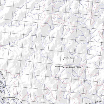 Getlost Map 5841 MIRACKINA Topographic Map V14d 1:75,000 Preview 2