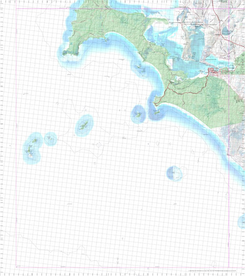 Getlost Map 5928 WANGARY Topographic Map V14d 1:75,000 Preview 1