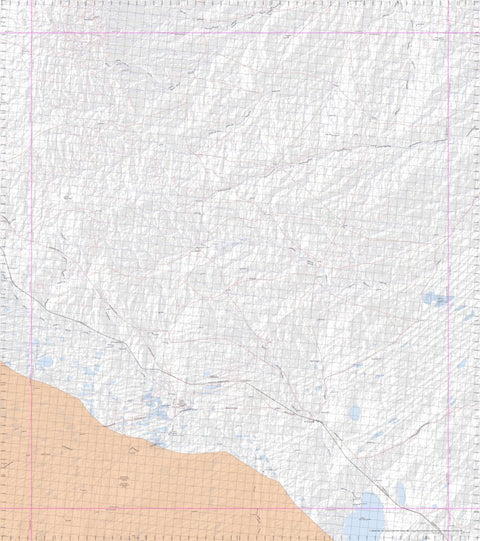 Getlost Map 6140 ANNA CREEK Topographic Map V14d 1:75,000 Preview 1