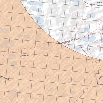 Getlost Map 6140 ANNA CREEK Topographic Map V14d 1:75,000 Preview 3