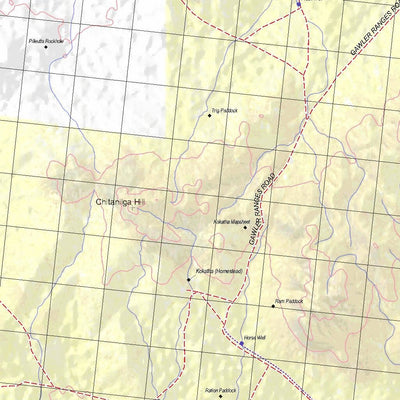 Getlost Map 5935 KOKATHA Topographic Map V14d 1:75,000 Preview 2