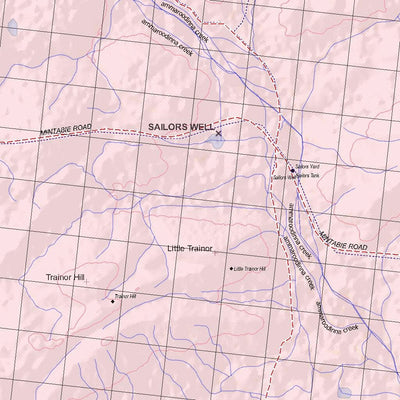 Getlost Map 5543 WANTAPELLA Topographic Map V14d 1:75,000 Preview 3