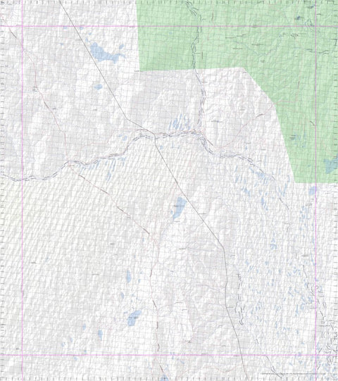 Getlost Map 5944 PEDIRKA Topographic Map V14d 1:75,000 Preview 1