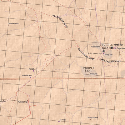 Getlost Map 6236 KOOLYMILKA Topographic Map V14d 1:75,000 Preview 3