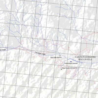Getlost Map 5844 BAGOT RANGE Topographic Map V14d 1:75,000 Preview 2