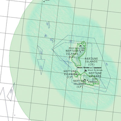 Getlost Map 6127 NEPTUNE Topographic Map V14d 1:75,000 Preview 3