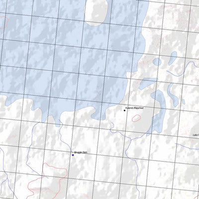Getlost Map 6133 KOLENDO Topographic Map V14d 1:75,000 Preview 2
