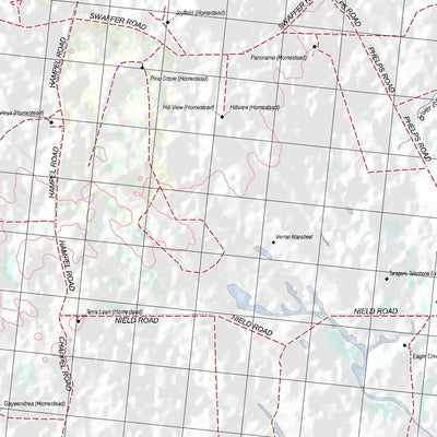 Getlost Map 6130 VERRAN Topographic Map V14d 1:75,000 Preview 2
