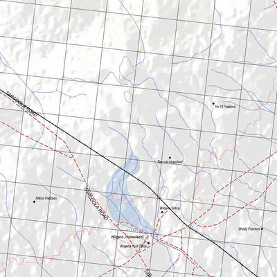 Getlost Map 5836 TARCOOLA Topographic Map V14d 1:75,000 Preview 2