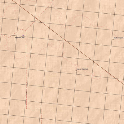 Getlost Map 5838 INGOMAR Topographic Map V14d 1:75,000 Preview 2