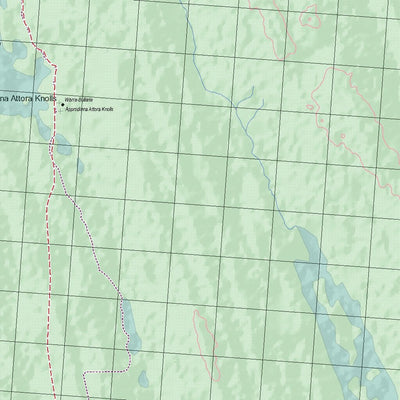 Getlost Map 6445 PILLAN Topographic Map V14d 1:75,000 Preview 3