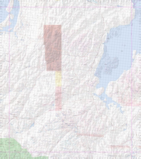 Getlost Map 6033 YARDEA Topographic Map V14d 1:75,000 Preview 1