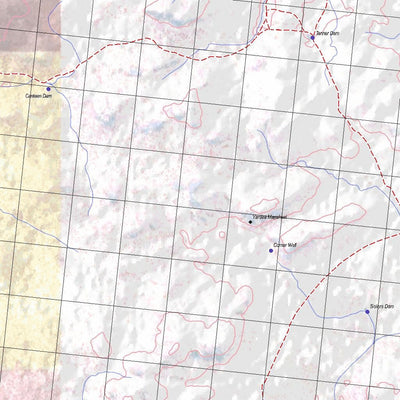 Getlost Map 6033 YARDEA Topographic Map V14d 1:75,000 Preview 2