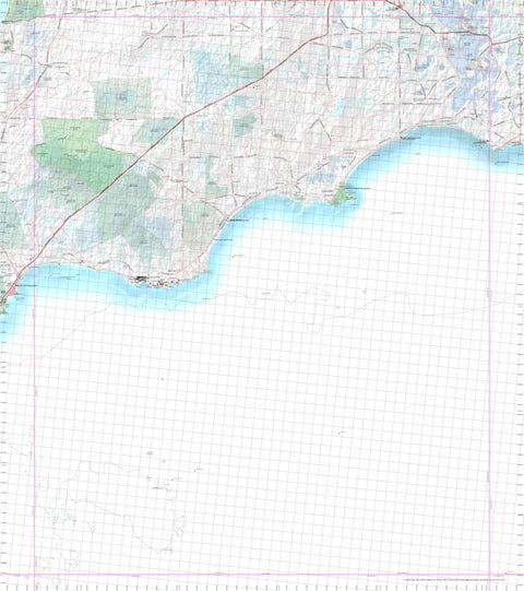 Getlost Map 6327 COONARIE Topographic Map V14d 1:75,000 Preview 1