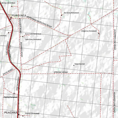 Getlost Map 6030 TOOLIGIE Topographic Map V14d 1:75,000 Preview 2