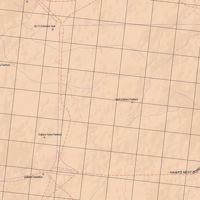 Getlost Map 5837 BULGUNNIA Topographic Map V14d 1:75,000 Preview 3