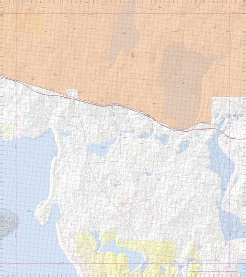 Getlost Map 6135 LAKE HART Topographic Map V14d 1:75,000 Preview 1