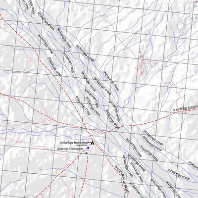 Getlost Map 5842 ARCKARINGA Topographic Map V14d 1:75,000 Preview 3