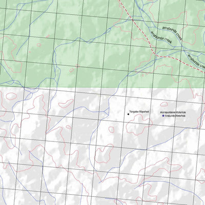 Getlost Map 6044 YANGALEE Topographic Map V14d 1:75,000 Preview 2
