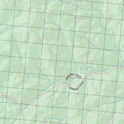Getlost Map 6044 YANGALEE Topographic Map V14d 1:75,000 Preview 3