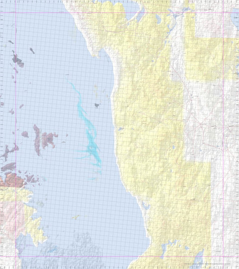 Getlost Map 6134 MAHANEWO Topographic Map V14d 1:75,000 Preview 1