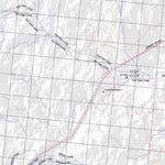 Getlost Map 5942 OODNADATTA Topographic Map V14d 1:75,000 Preview 2