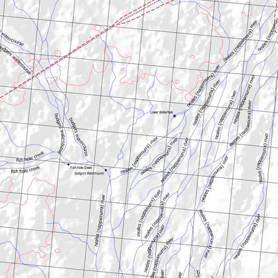 Getlost Map 5942 OODNADATTA Topographic Map V14d 1:75,000 Preview 3