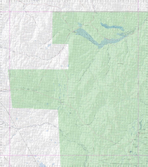 Getlost Map 5945 DARE Topographic Map V14d 1:75,000 Preview 1