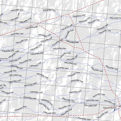 Getlost Map 6143 EDARTEENYA Topographic Map V14d 1:75,000 Preview 3