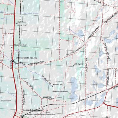 Getlost Map 6530 BLYTH Topographic Map V14d 1:75,000 Preview 2