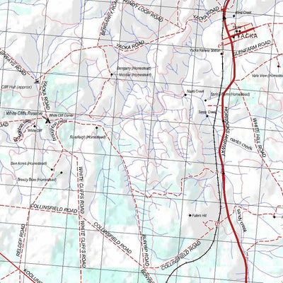 Getlost Map 6530 BLYTH Topographic Map V14d 1:75,000 Preview 3