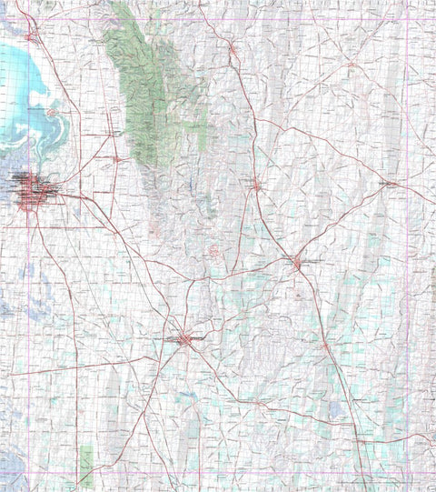 Getlost Map 6531 PIRIE Topographic Map V14d 1:75,000 Preview 1