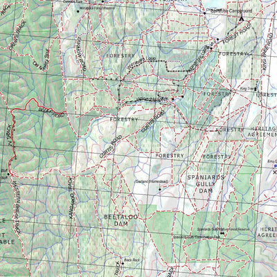 Getlost Map 6531 PIRIE Topographic Map V14d 1:75,000 Preview 3