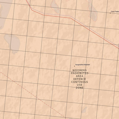 Getlost Map 6136 YOUNGHUSBAND Topographic Map V14d 1:75,000 Preview 2