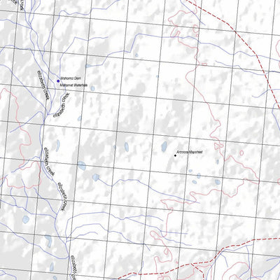 Getlost Map 6335 ARCOONA Topographic Map V14d 1:75,000 Preview 2
